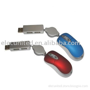 mini usb hub mouse